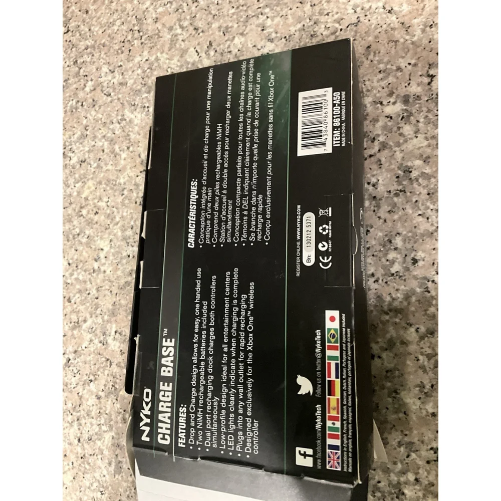 Nyko 2 Charge Base Controller Charging Solution for XBOX One